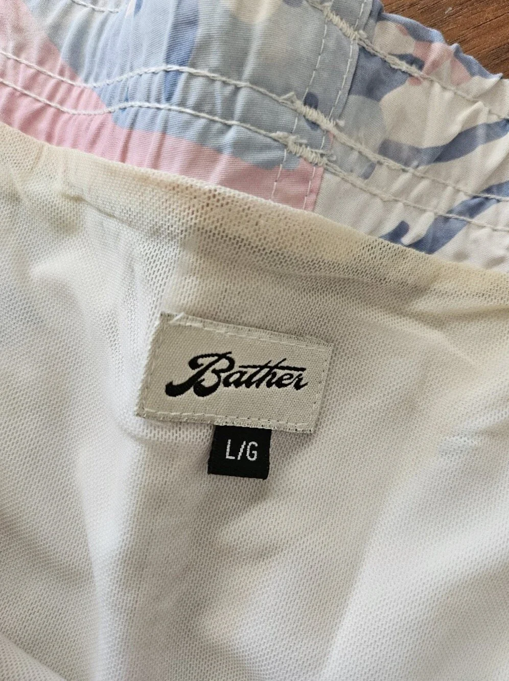 Bather men pastel